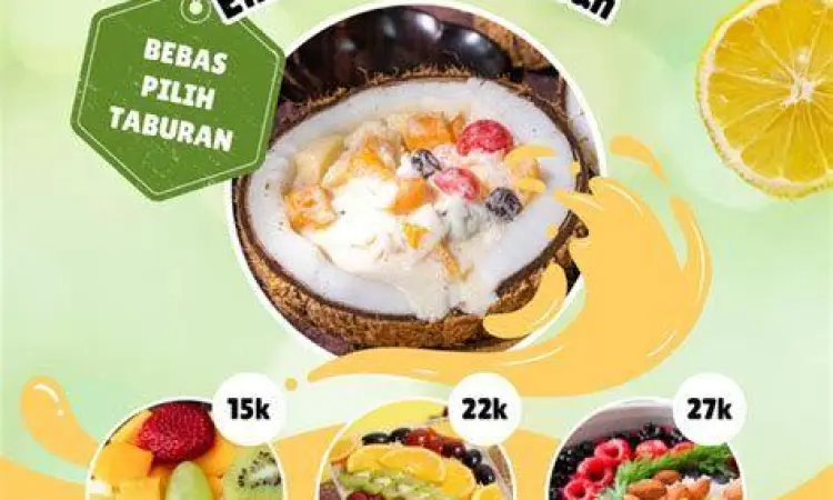 Desain Poster Kuliner Modern Contoh poster usaha kuliner dengan teknik flat design