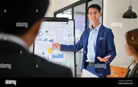 Presentasi Proposal Usaha Suasana presentasi proposal usaha di depan investor