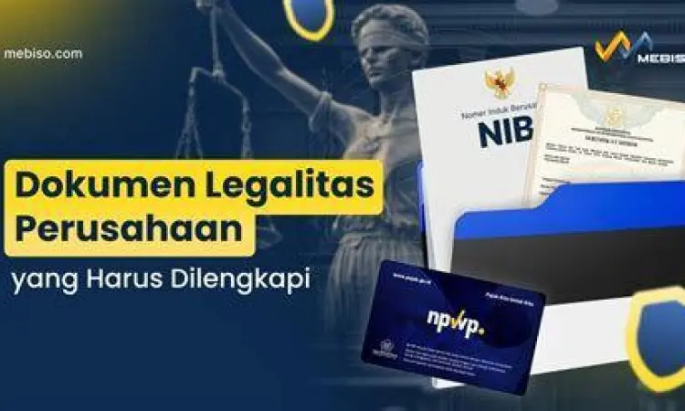 Legalitas Perusahaan Dokumen legalitas perusahaan NIB dan sertifikat standar