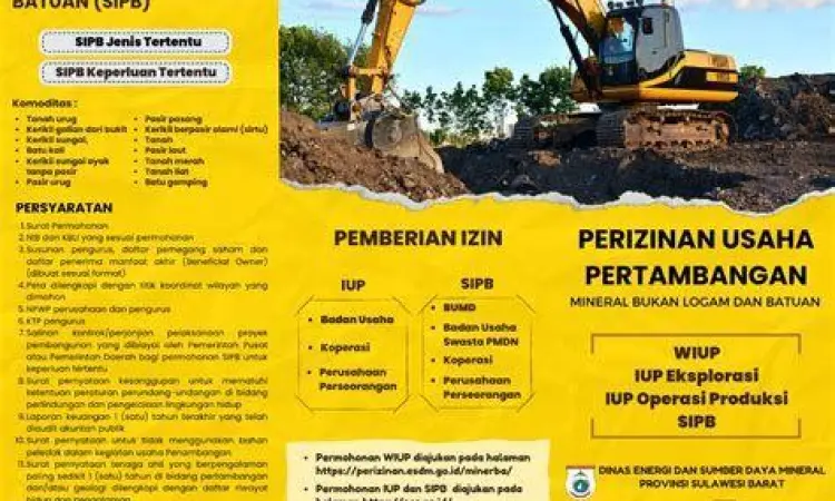 Alur Perizinan Tambang Alur perizinan usaha pertambangan di Indonesia