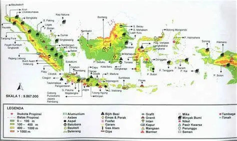 Peta Wilayah Tambang Peta wilayah pertambangan resmi
