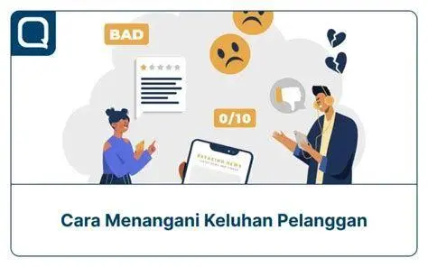 Penanganan Keluhan Profesional Petugas layanan pelanggan sedang menangani keluhan resmi