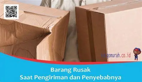 Kerusakan Produk Pengiriman Produk yang rusak akibat kesalahan pengiriman