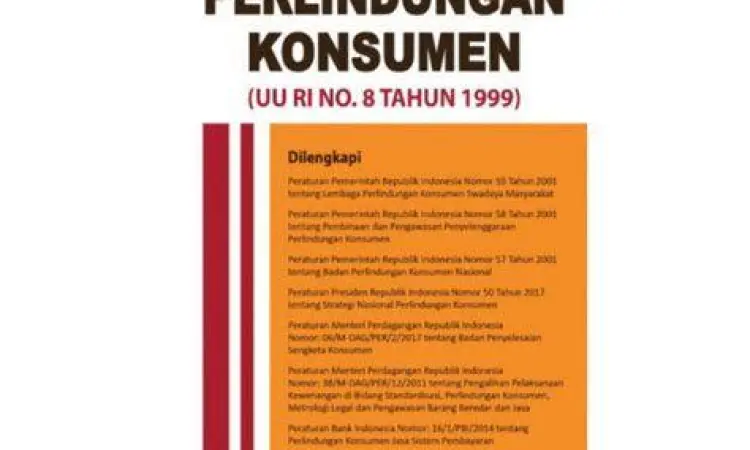 Dasar Hukum Konsumen Buku Undang-Undang Perlindungan Konsumen
