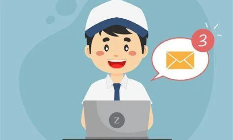 Mahasiswa senang menerima email magang