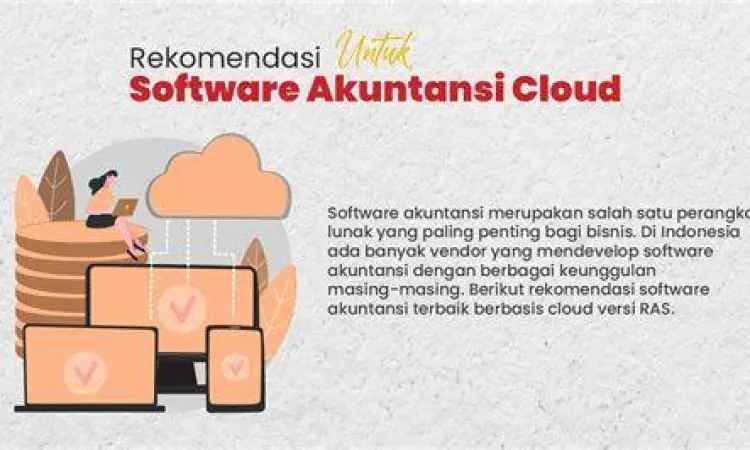 Penggunaan perangkat lunak akuntansi cloud
