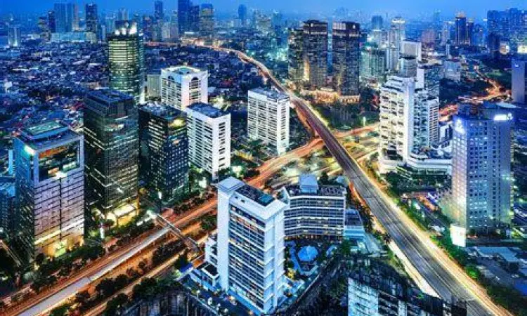 Gedung perkantoran di Jakarta tempat pusat aksi korporasi