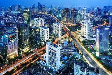 Pusat Bisnis Indonesia Gedung perkantoran di Jakarta tempat pusat aksi korporasi
