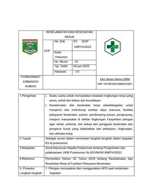 SOP K3 Lapangan Implementasi SOP K3 di lingkungan kerja lapangan