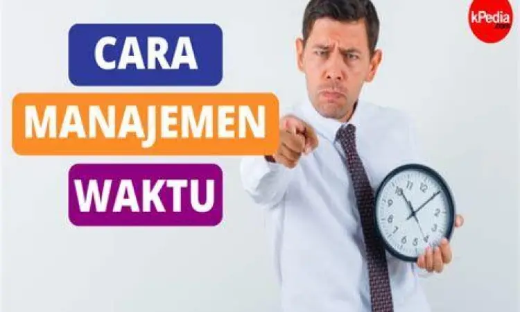 Time Management Concept Strategi manajemen waktu sebelum libur panjang