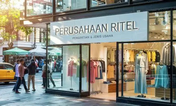 Gedung pusat perbelanjaan ritel swasta