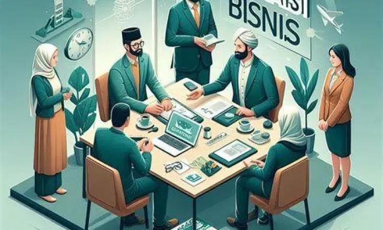 Negosiasi Utang Usaha Diskusi negosiasi pembayaran utang antara dua pihak bisnis