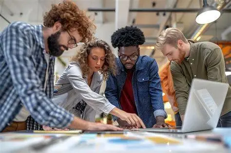 Kolaborasi Tim Modern Kolaborasi tim dalam struktur organisasi yang sehat