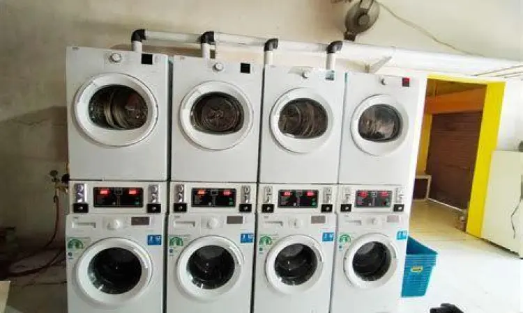 peralatan mesin laundry industri modern