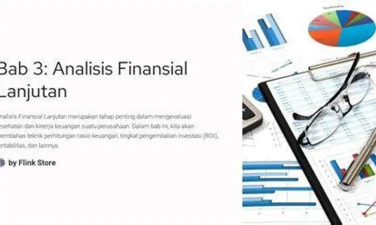 Grafik analisis finansial untuk usaha mikro