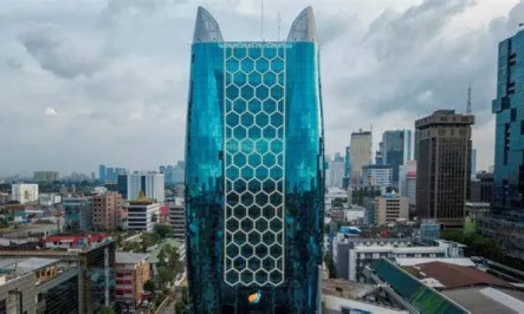 Gedung pusat koordinasi BUMN di Jakarta