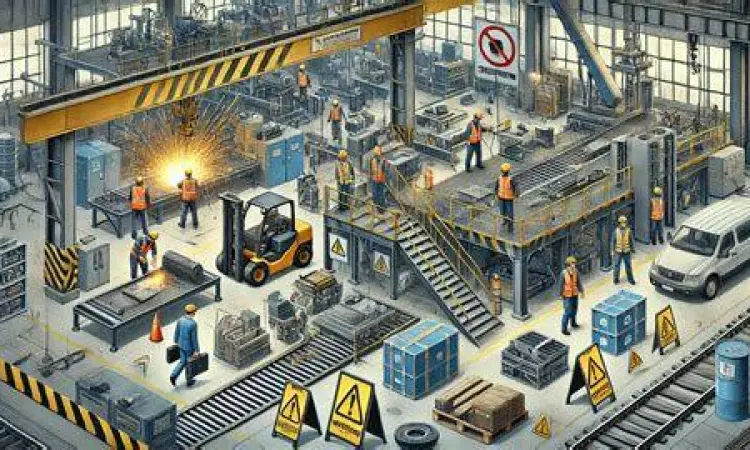 Bahaya keselamatan di lingkungan industri manufaktur