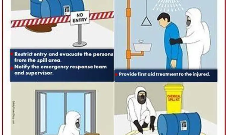 Prosedur pembersihan tumpahan kimia berbahaya