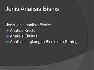 Analisis Pertumbuhan Modal analisis modal bisnis dagang