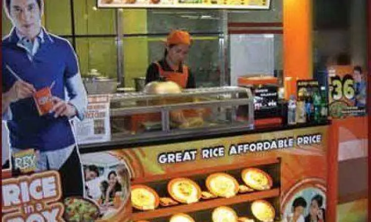 Contoh produk rice box untuk usaha