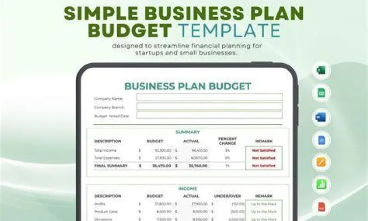 Konsep perencanaan anggaran bisnis UMKM