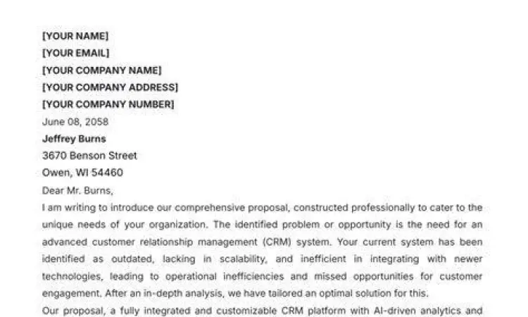 Struktur contoh surat penawaran usaha yang baik