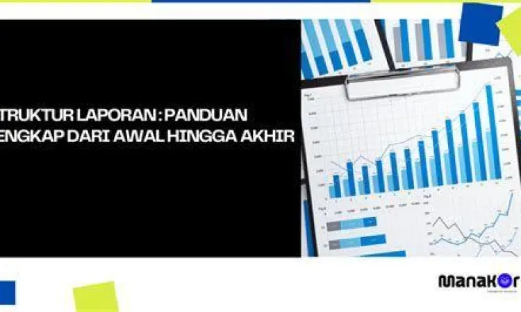 Infografis struktur makalah perusahaan