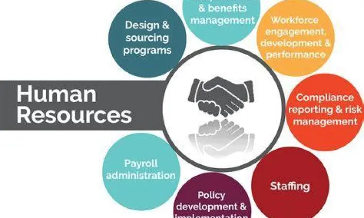 Tim HR sedang mendiskusikan draf peraturan perusahaan