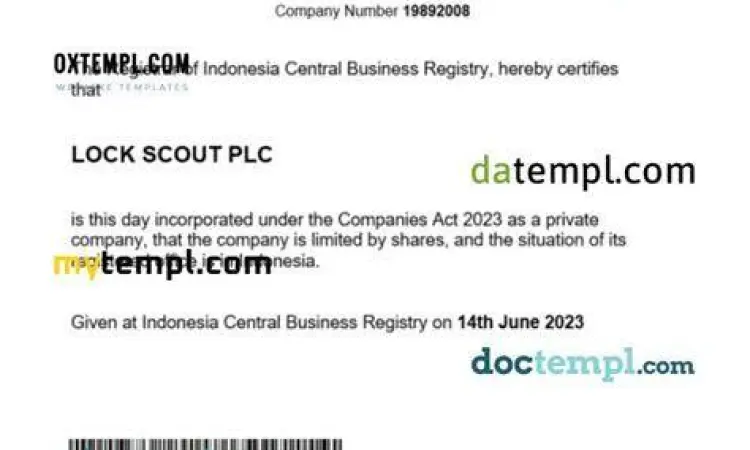 Legalitas izin usaha NIB untuk BUMS perseorangan